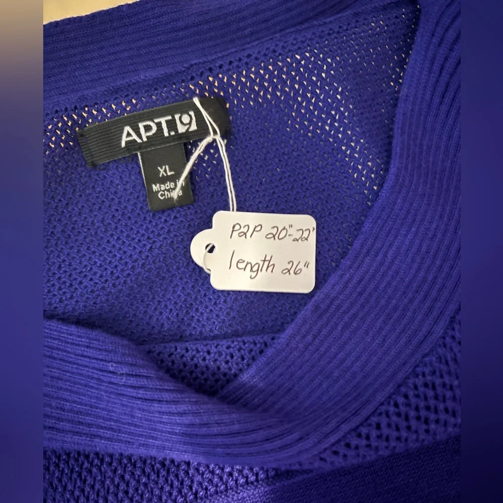 Apt. 9 Short Sleeve Sweater - Picture 5 of 6